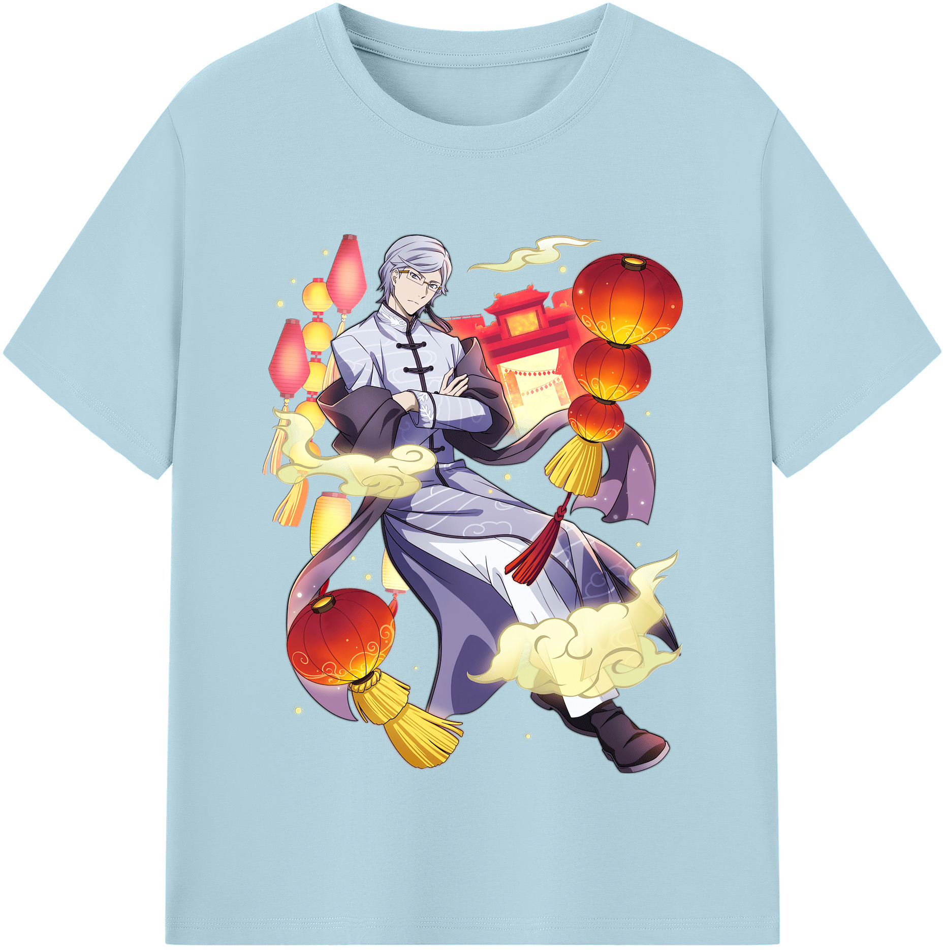 （画像用） 文豪ストレイドッグス Bungo Stray Dogs 綿100％半袖Tシャツ（フロントプリント）